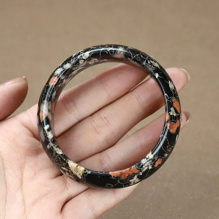 Henan Ruyang нефритовый браслет с цветком сливы натуральный Anshan ретро-браслет в