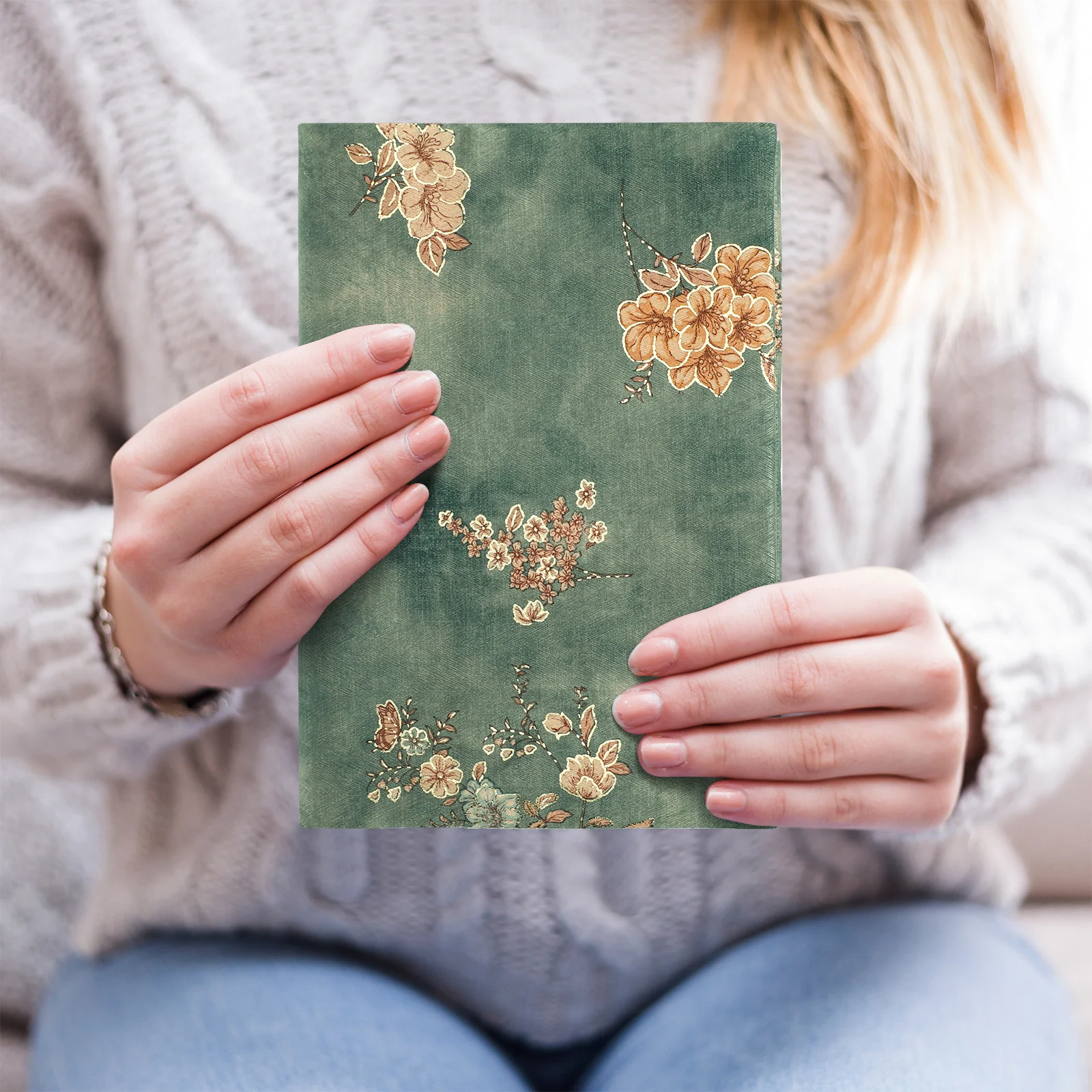 Обложка книги рукава пыль декоративная регулируемая водонепроницаемая защитная