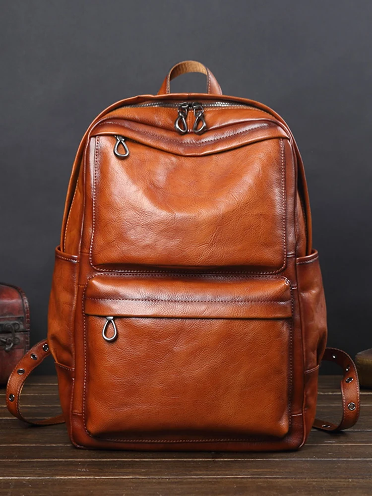 Рисунок 4 - Мужской рюкзак из воловьей кожи