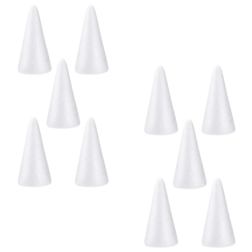 

Cones Tree Cone Styrofoam Christmas Craft Polystyrene Diy Shapes Craftsaccessory Supplies Children Cake Dummy Shape
