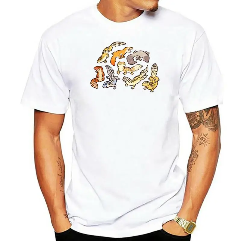 

Men tshirt Short sleeve Chub gecks Gecko T Shirt tee tops Women t-shirt