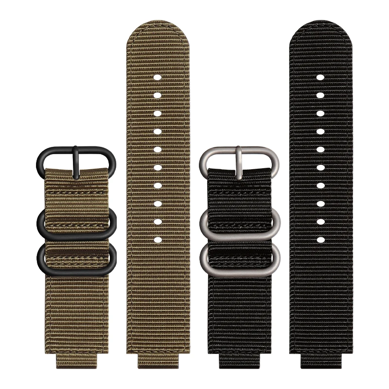 

High quality nylon strap accessories for Timex watch strap tide compass strap T2N721 TW2T7650 Convex mouth men's strap 16mm