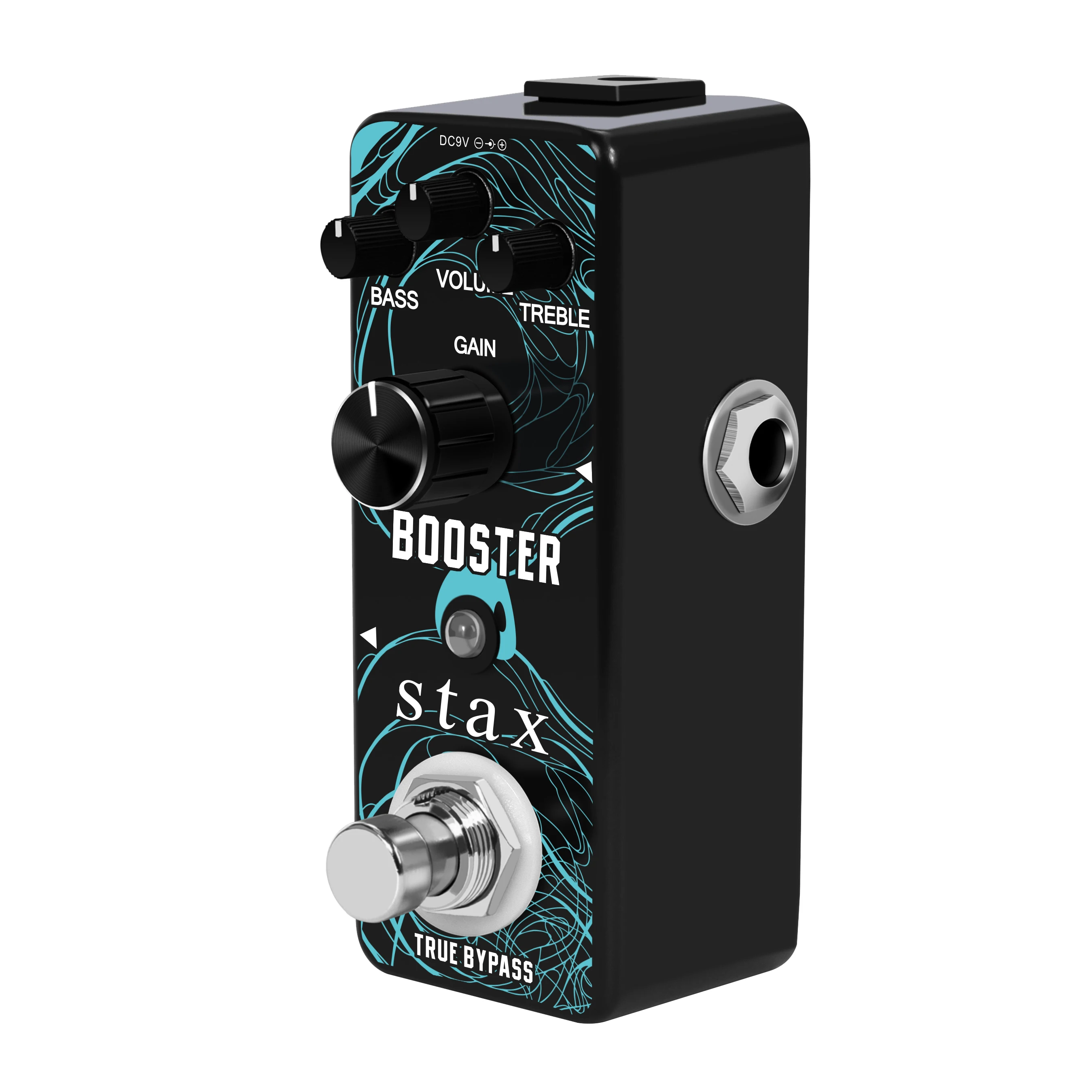 Stax LEF-318 Guitar Booster Pedal Pure Boost Effect Pedals Analog Pure Signal Amplification Sound Encouraging
