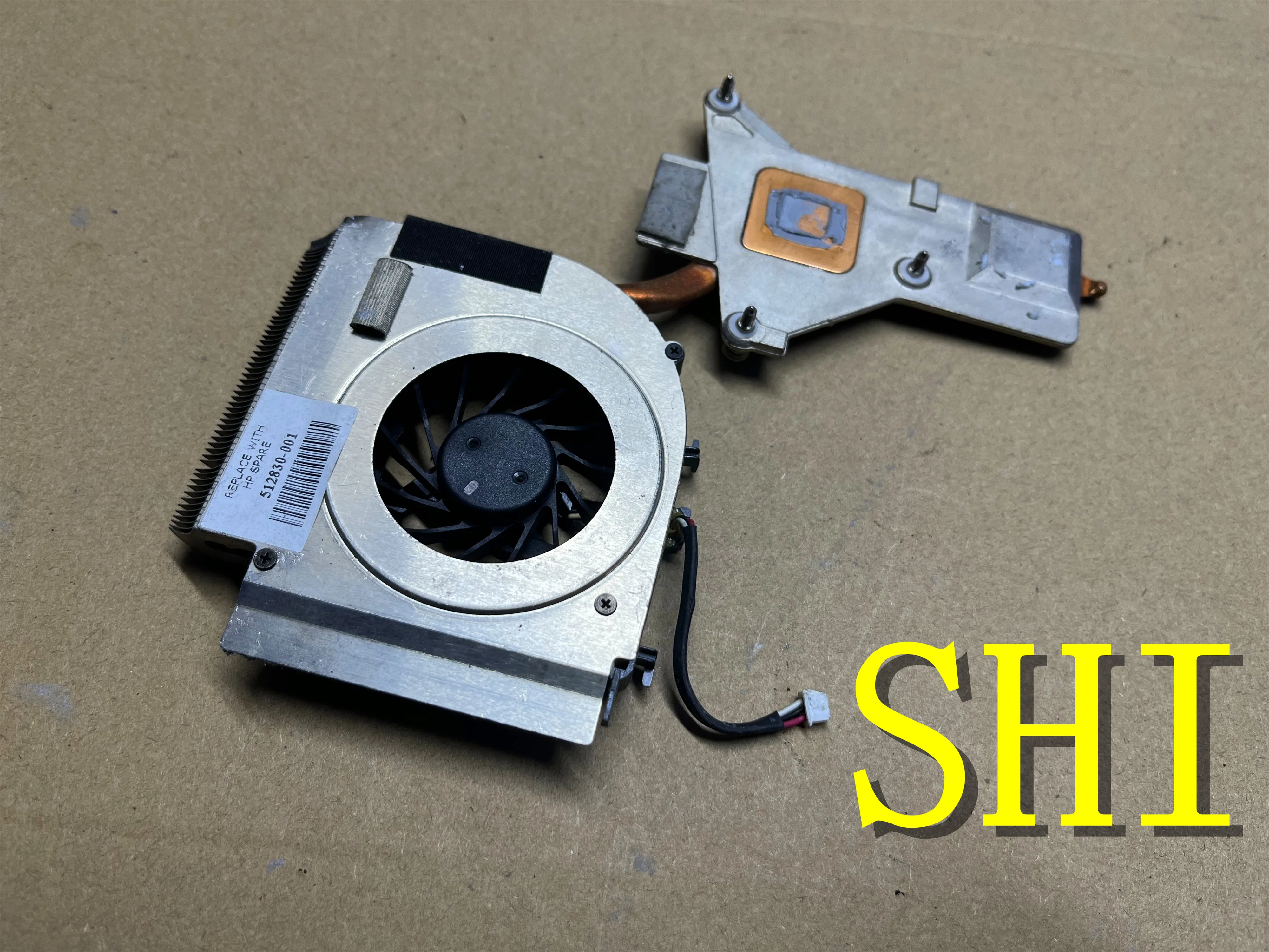 FOR Original Laptop Heatsink Cooling Fan Cpu Cooler For HP DV5 DV5-1000 Heatsink  512830-001 Free Shipping