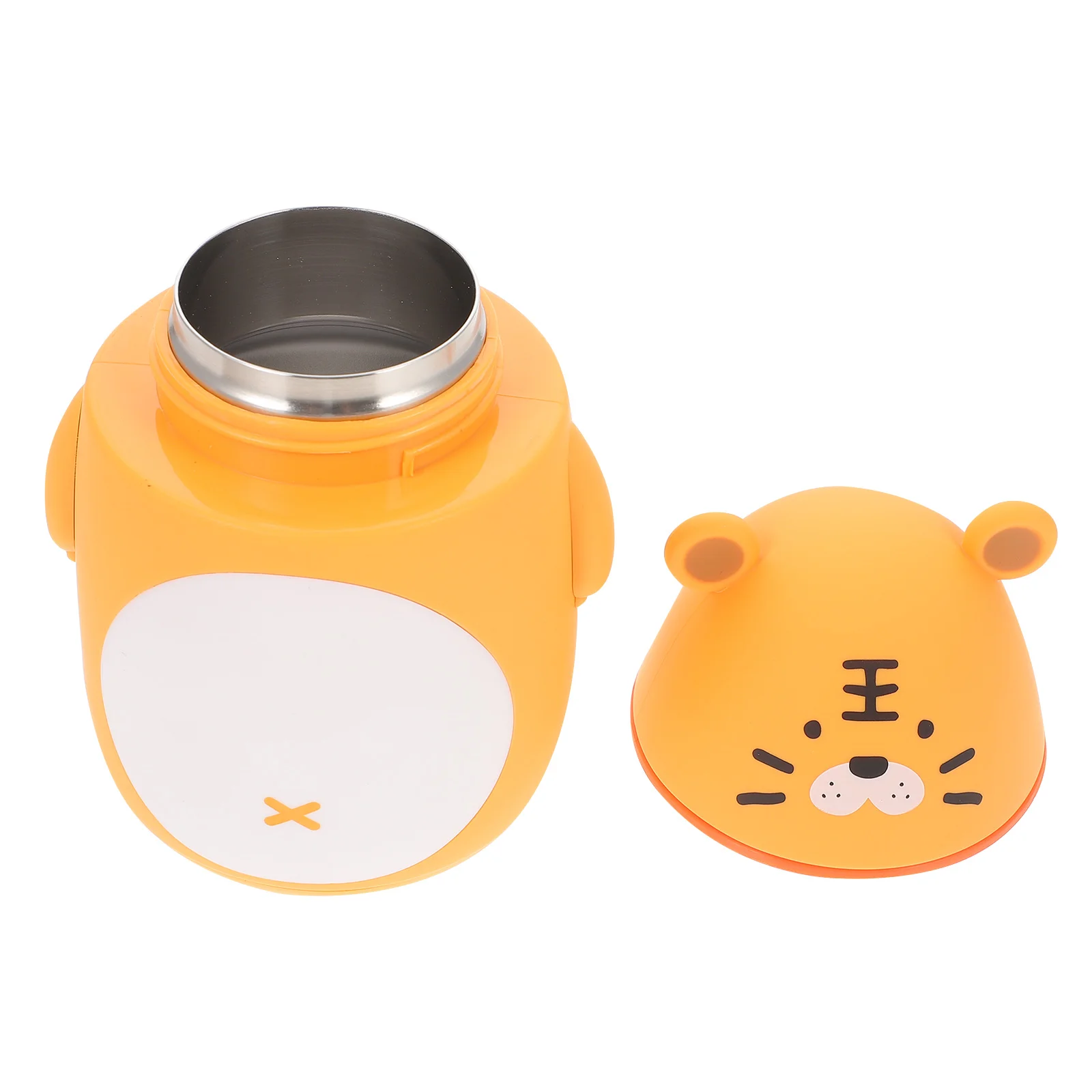 

Tiger Shape Insulated Water Bottle Student Thermal Tumbler Portable Water Bottle