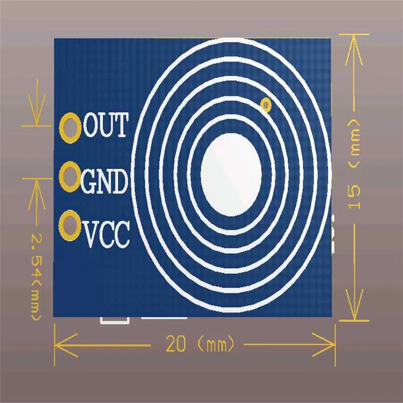 Емкостный сенсорный модуль переключателя цифровой датчик светодиодный драйвер