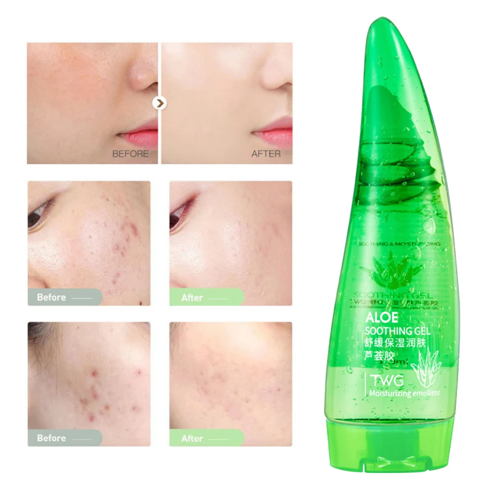 

Pure Natural Aloe Vera Gel Wrinkle Removal Moisturizing Anti Acne Anti-sensitive Oil-Control Aloe Vera Sunscreen Cream Day Cream