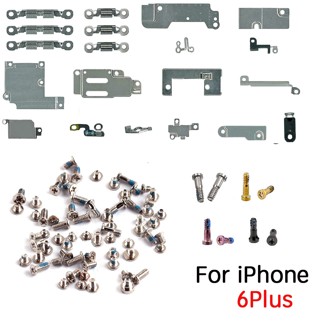 Внутренние детали кронштейна для iPhone 6 6s 7 8 Plus внутри небольшого металлического