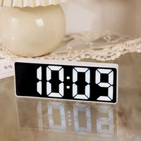 digital clock led electronic alarm clock simple battery usb dual use clock desk watch electrical clock with usb table clock