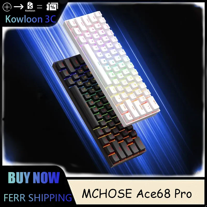 MCHOSE Ace68 Pro Магнитная клавиатура 8 кГц Механический игровой ноутбук Настольный ПК