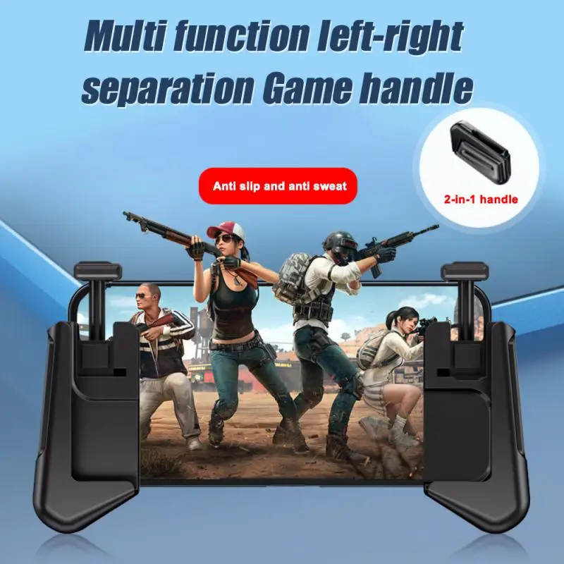 

Gamepad Joystick Foldable Phone Game Controller Portable Phone Holder Phone Grip For Ios Android Z11 Game Trigger For Pubg