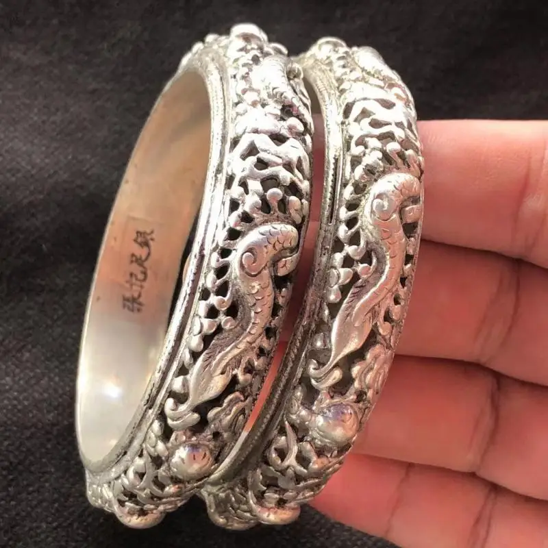 Изысканные старые фотообои ручной работы