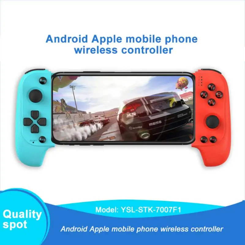 

Wireless Game Controller Mini Joystick Design Smooth Non-slip Comfortable Adjustable For Samsung Huawei Android