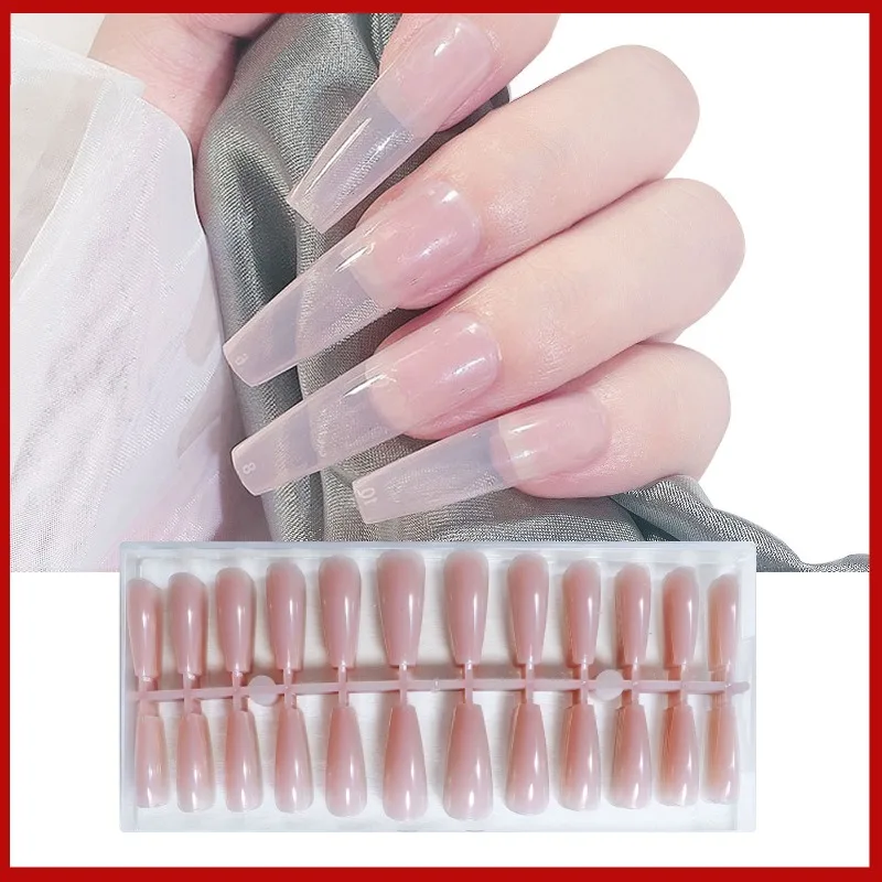 

Cross Border Exclusive Supply of Color Nail Patches for Nail Enhancement. Wearing Nail Patches Without Marks. Ballet Nail Smooth