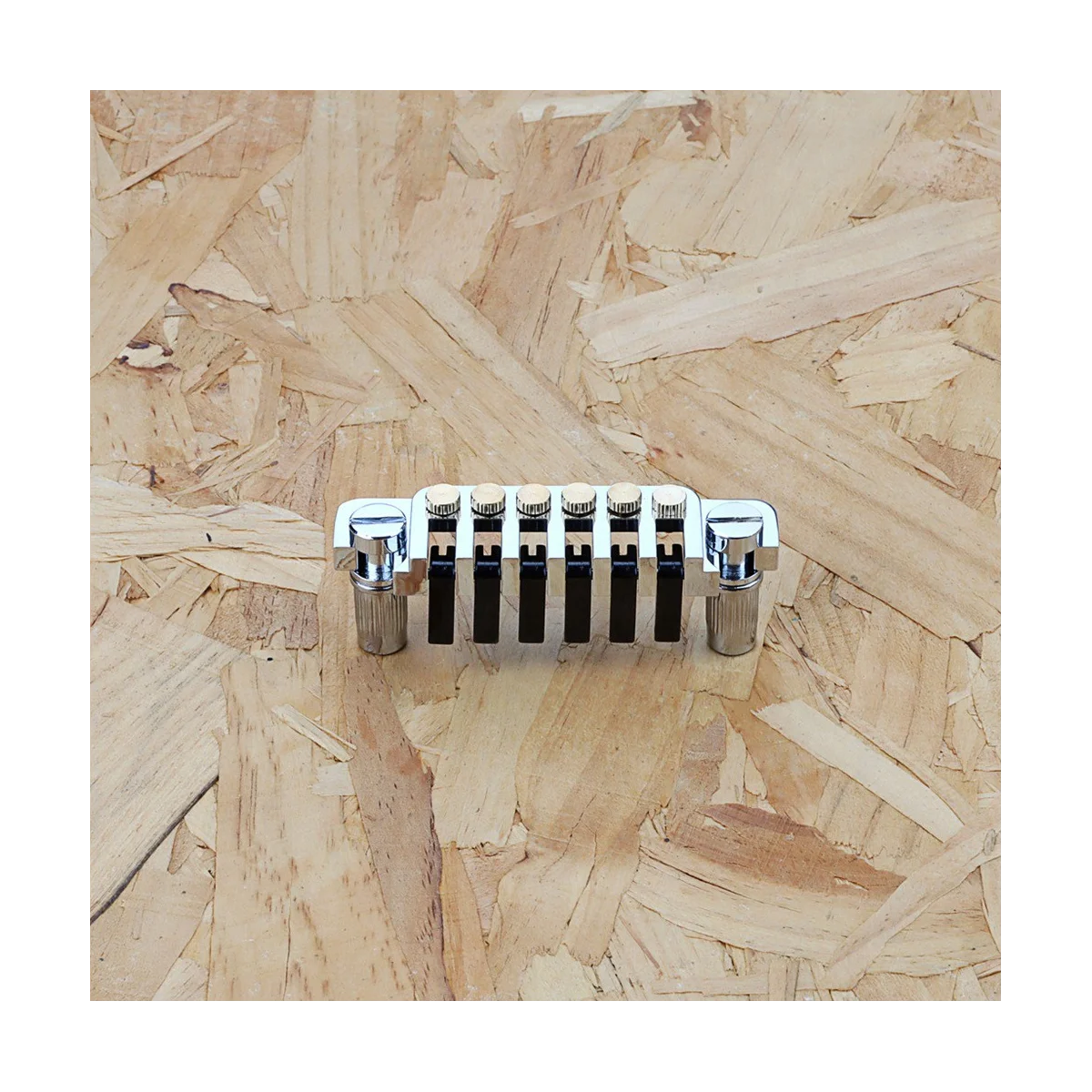 

6-String Guitar Bridge Tailpiece-Vintage Bridges with Studs and Inserts Replacement for LP Les Electric Guitar