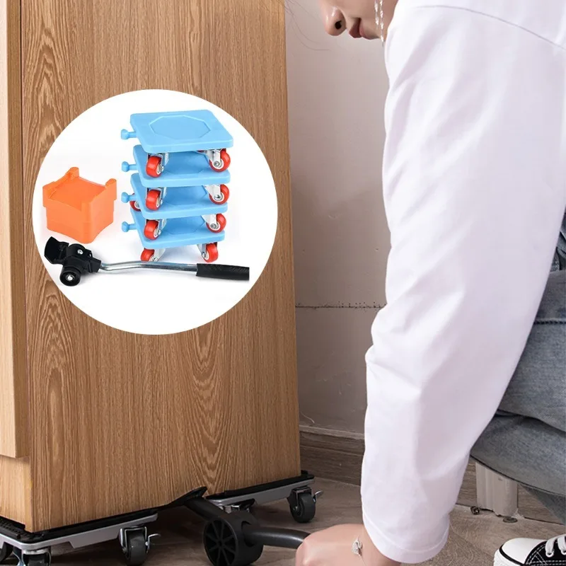 

Сверхмощный подъемник для мебели, транспортный инструмент, набор для перемещения мебели, роликовый подъемник для подъема мебели