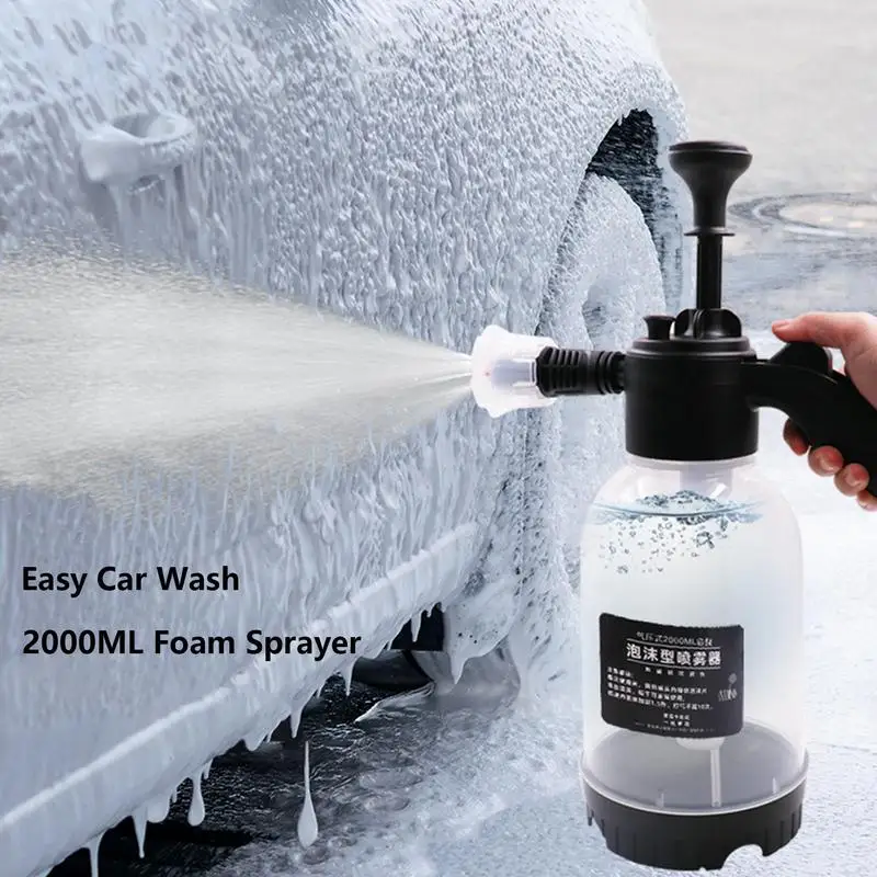 

High Pressure Snow Foam Foam Washer Nozzel Auto Cleaning Water Bottle Atomizer For Home Garden And Car Wash Cleaner Accessories