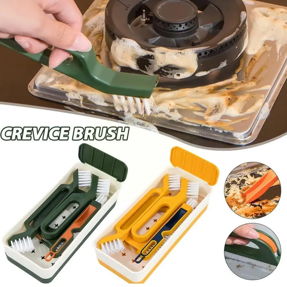 

Multifunctional Brush Deep Cleaning Window Cleaning Kitchen Toilet Household Floor Seam Corner Brush Cleaning Tools Bathroo T8j1