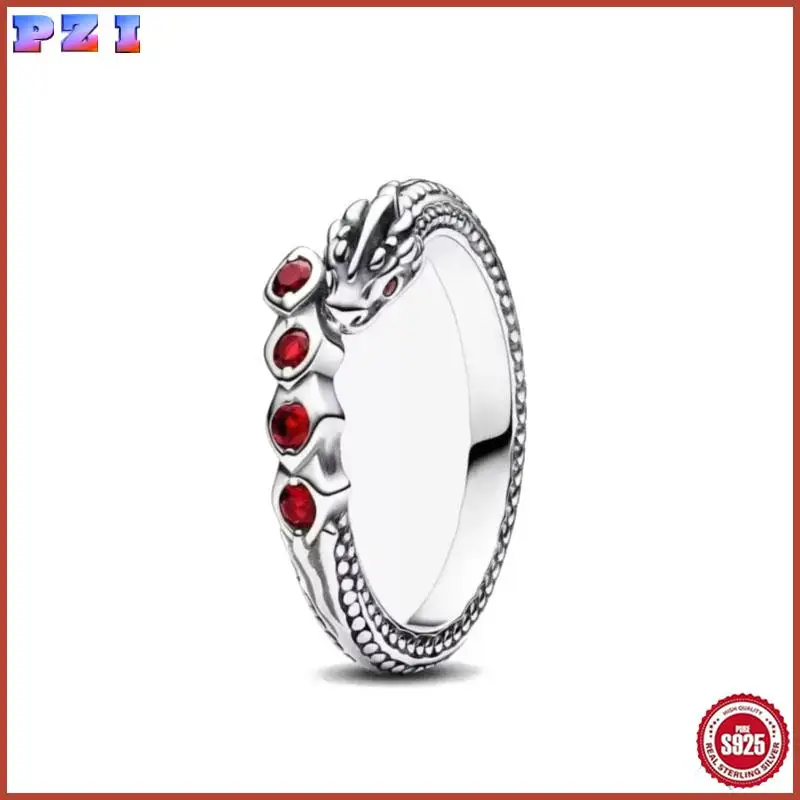 Новинка 2025 стерлинговое серебро 925 пробы двойное полосатое сердце полированное