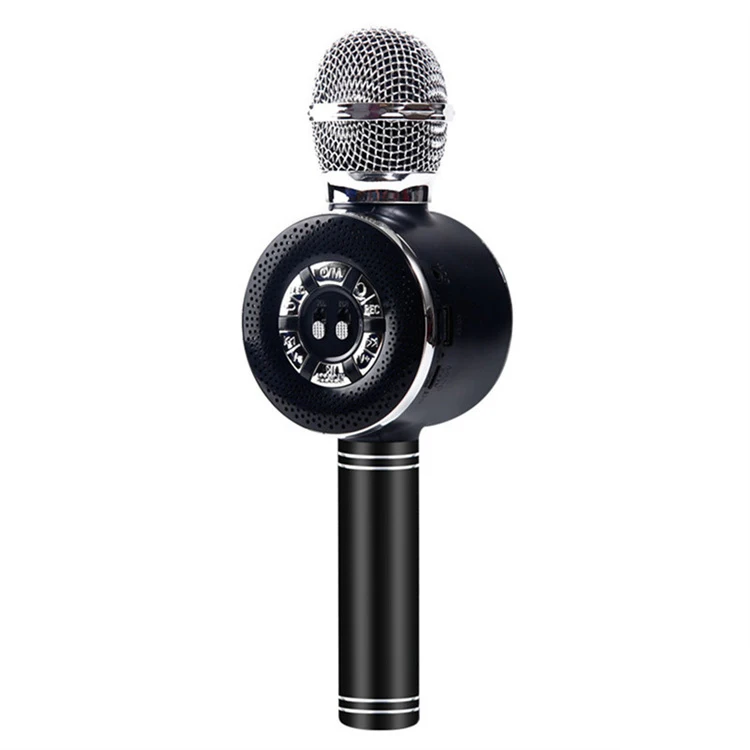 Wireless Speaker New YB669 Microphone Wireless With Colorful Lights Magic Sound Cross-border Microphone enlarge