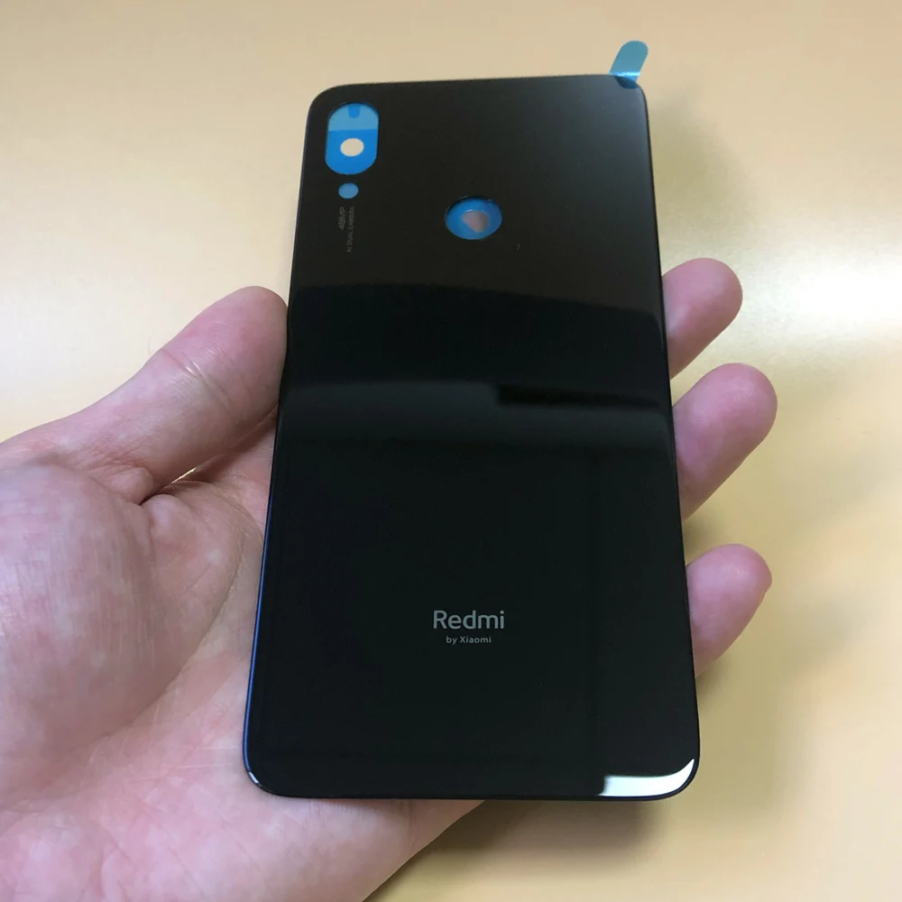 

Для Xiaomi Redmi Note 7 задняя крышка батарейный отсек задняя дверь сменная наклейка для корпуса клейкий ремонт телефона аксессуары Запчасти