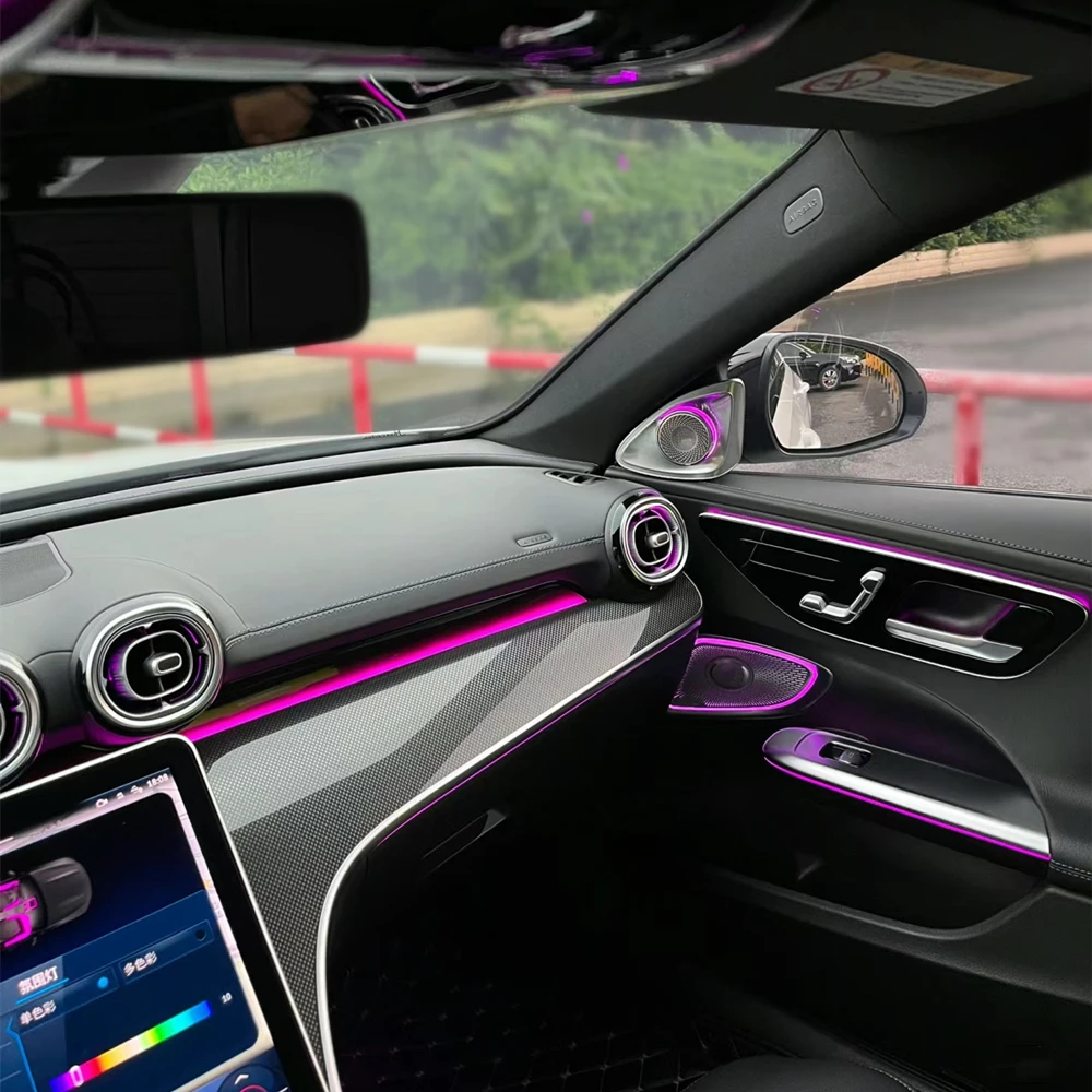 Автомобильный светодиодный комплект окружающего освещения для Mercedes Benz W206 X254