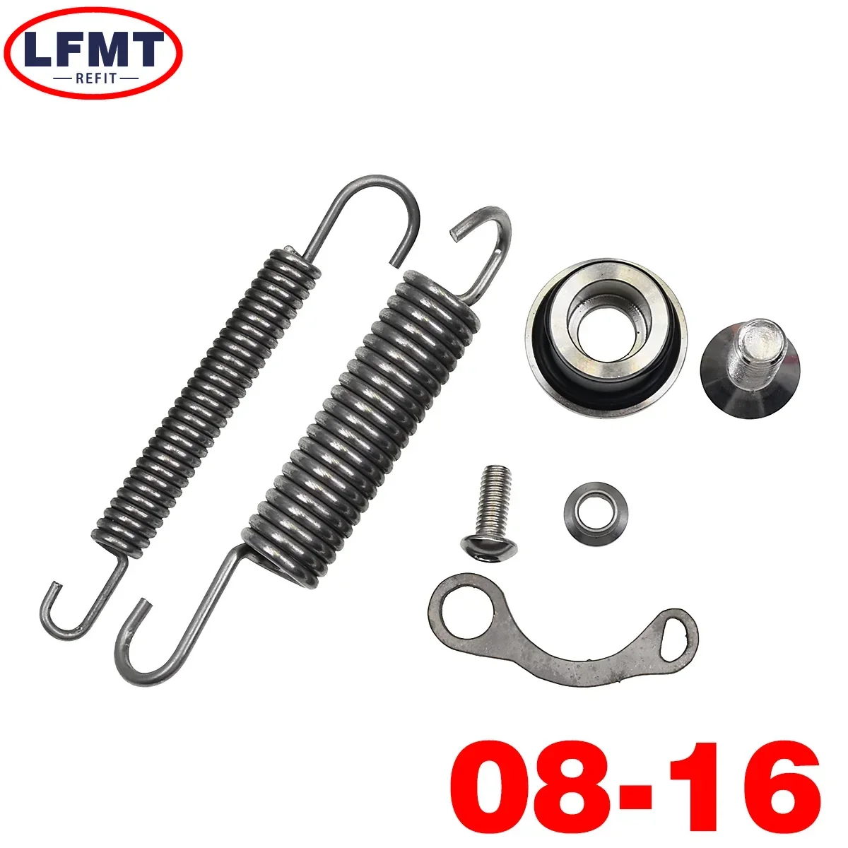 이불 Zestaw sprężyn podpórki bocznej do KTM Motocross EXC EXCF XC XCF XCW XCFW TPI 6 dni 125 150 200 250 300 350 400 450 500 17-23