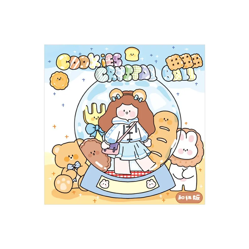 

Stickers Set Talking Stickers Hand-painted Cartoon Girl Hand Account DIY Material Decorative Stickers 100PCS