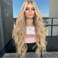 Wigs for Women Human Hair Pretty Caramel Golden Blonde Full Lace Wig 13x6 Lace Frontal Wigs on Sale 10A Loose Wave Remy Hair