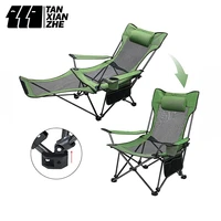 lightweight high back folding camping chair with headrest and carry bag outdoor moon chair for picnic bbq fishing hiking