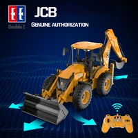 double e e589 rc excavator tractor 2 4g 6 channel rc radio controlled car digger electric truck toys for boys children birthday