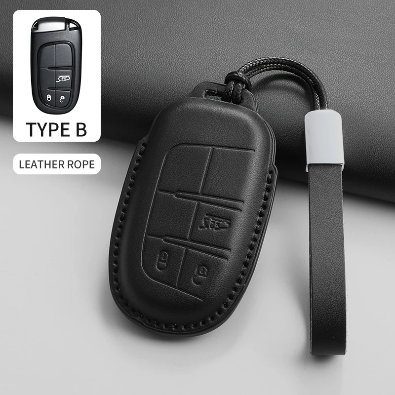 Чехол для автомобильного ключа, защитный брелок для Jeep Renegade Compass Grand Cherokee для Chrysler 300c Wrangler Dodge