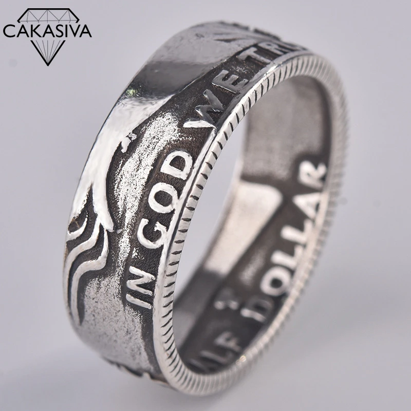 Американская монета Моргана кольцо антикварное монетное ручной работы