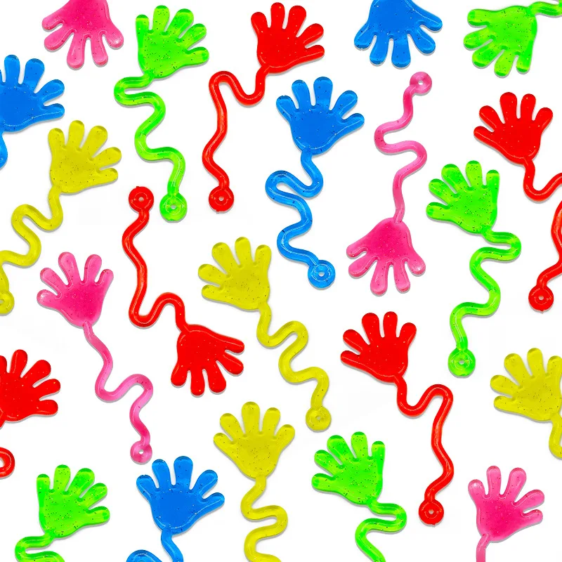 

Игрушки-прилипашки Small fire child блестящие