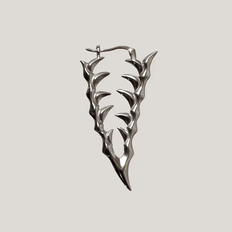 Новинка 2024 серёжки в стиле киберпанк женские и мужские ювелирные изделия