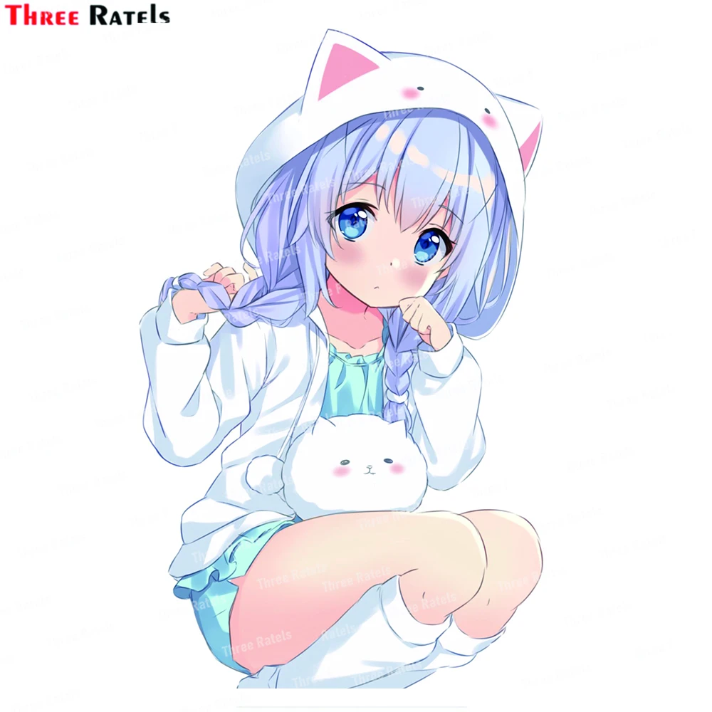 Три Ratels J27 Kafuu Chino и Tippy Gochuumon Wa Usagi Desu Ka для ноутбука багажа скейтборда декоративные