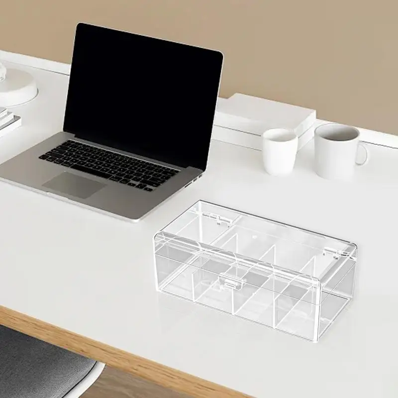 Прозрачный чехол для игральных карт органайзер хранения держатель колоды