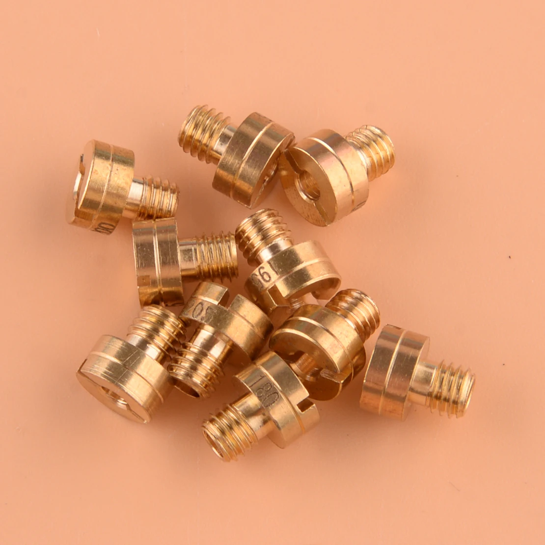 

10Pcs Motorcycle Carburetor Carb Main Jet Fit for Mikuni 155 160 170 175 180 185 190 195 200 205 N100/604