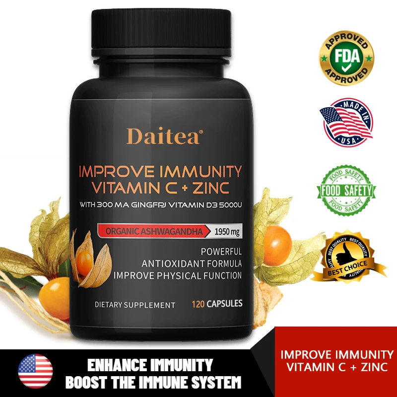 

Ashwagandha, Relieves Stress, Nervousness, Worry, Nervousness & Irritability | Calms Mind, Lifts Mood, Supports Healthy Immunity