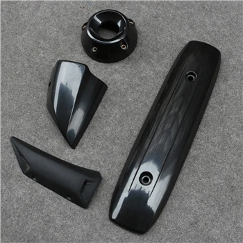 

Комплект кожухов выхлопной трубы для YAMAHA TMAX530 2012-2016 TMAX 530 2013 2014 2015 12 13 14 15 16