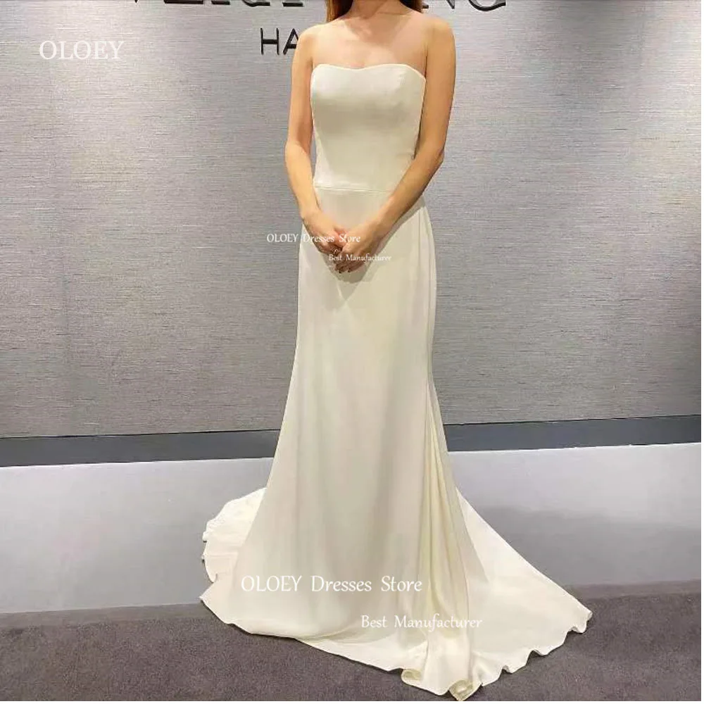 Женское свадебное платье-Русалка с юбкой-годе большого размера