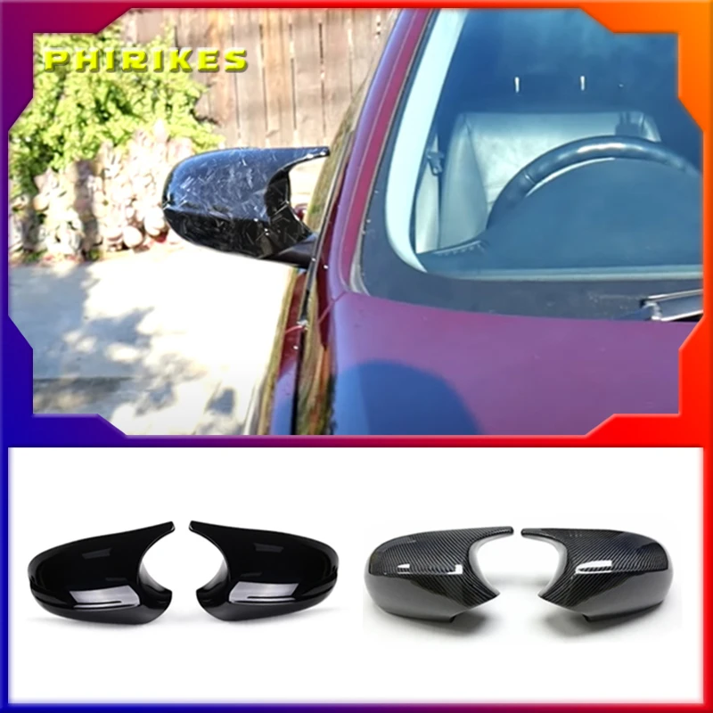 

Side Rearview Mirror Cap Wing Mirror Cover Fit For BMW E90 E91 2005-2011 E92 E93 2006-2013 E81 E82 E88 E87 E88 Car Accessories