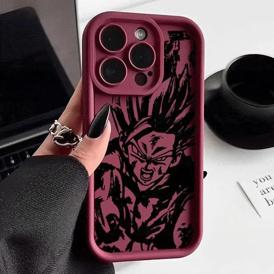 Anime D-Dragons-Balls Phone Case for Apple iPhone 16 11 13 15 12 14 Pro Max 7 XR X XS Mini Plus 8 Silicone Cover