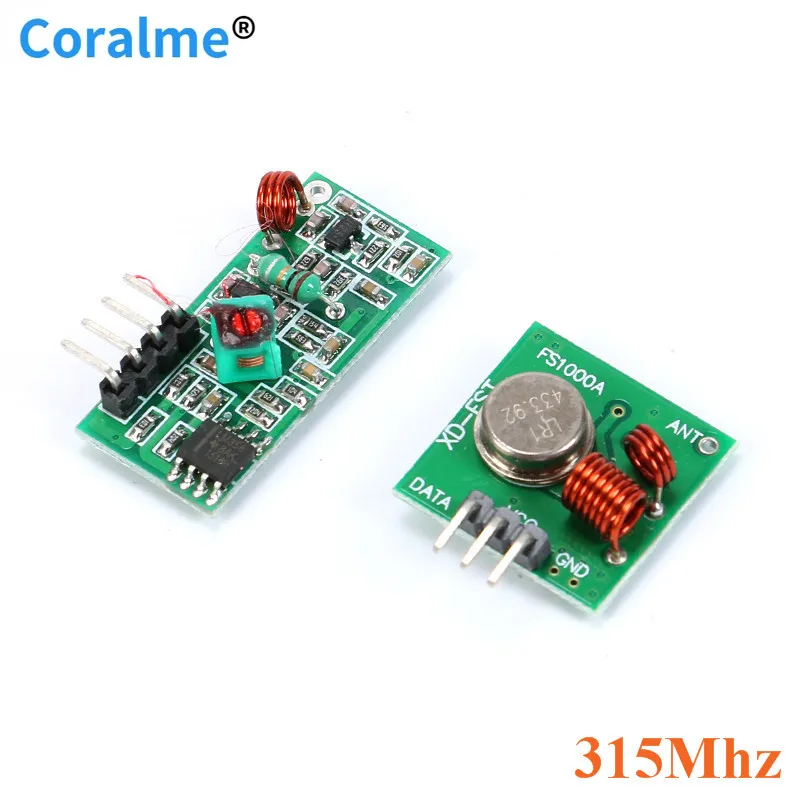 

5 pair (10 pcs) 315Mhz RF transmitter and receiver link kit for Arduino/ARM/MCU WL