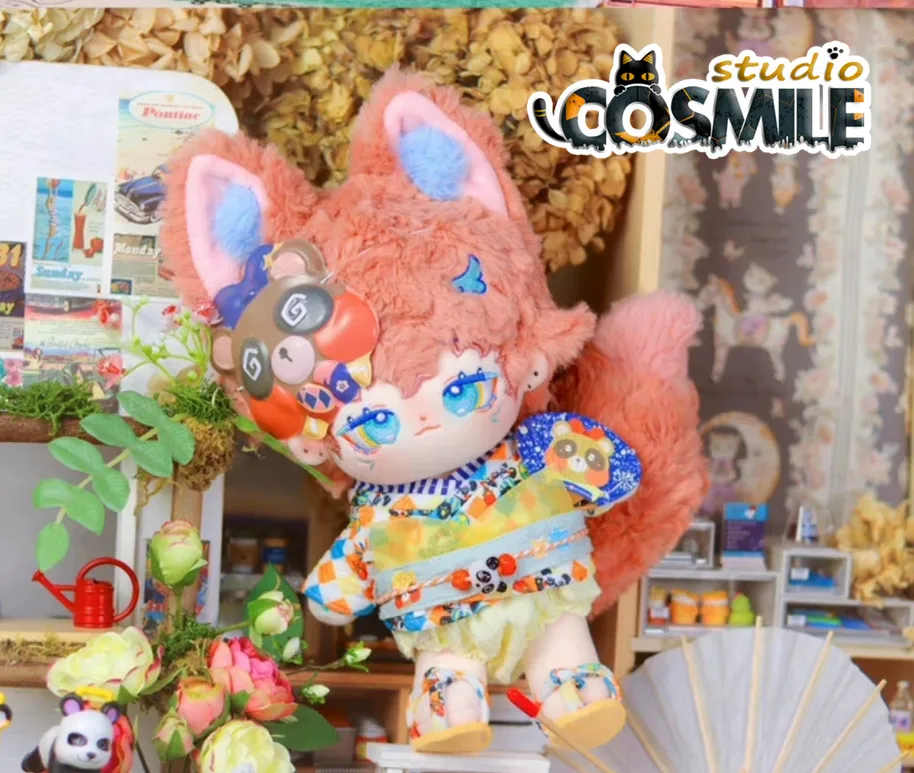Cosmile_studio без атрибутов Genki Fox Oni Ghost Monster привлекательный парень Мягкая Плюшевая