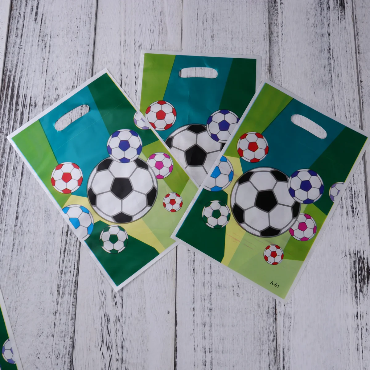 

6 Pcs Football Treat Candy Bags Cookie Gifts Football Treat Bag Footballs Kids Gift Bag Soccer Goodie Bags