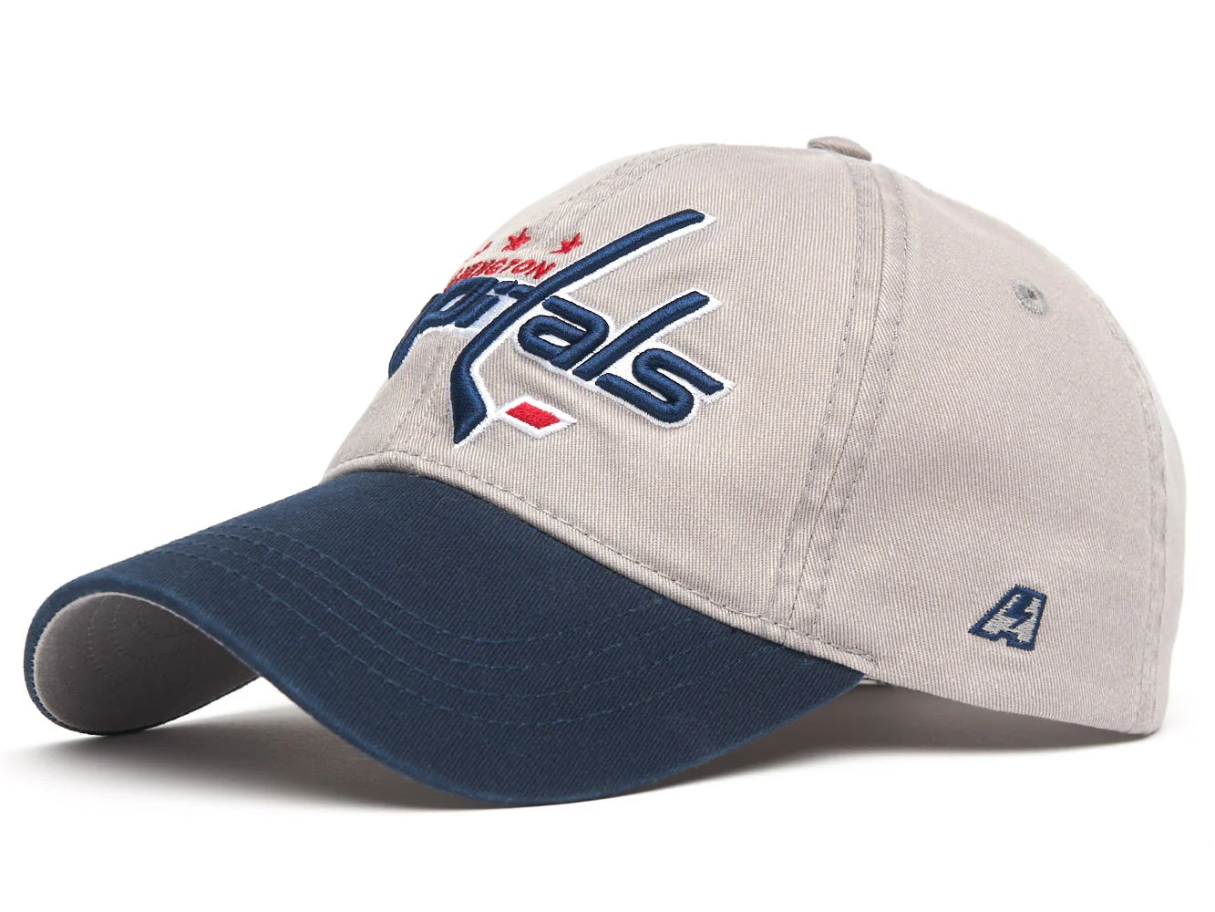 Бейсболка NHL Washington Capitals серая