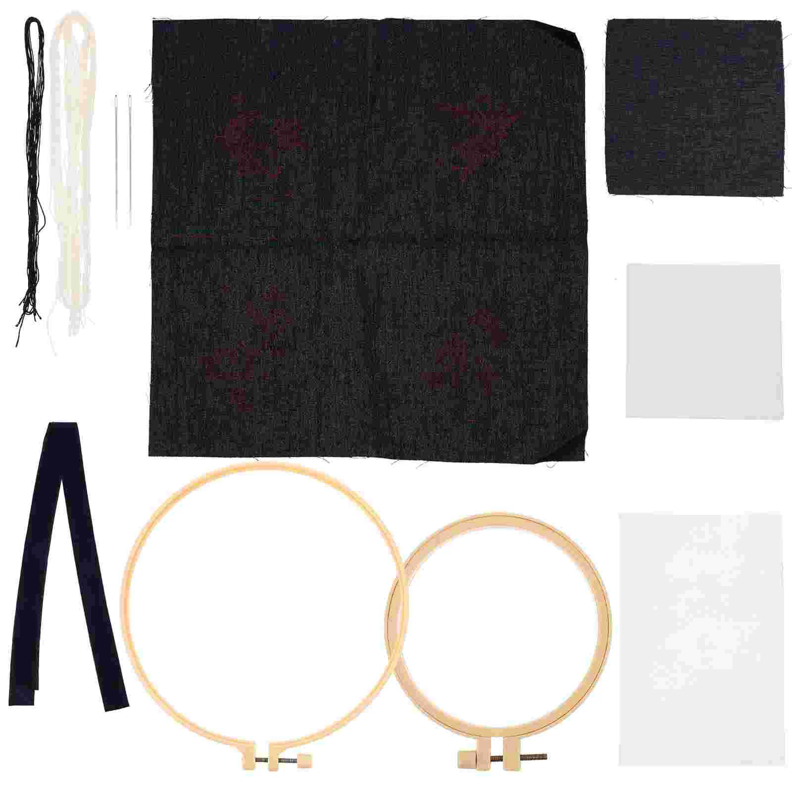 

Embroidery Kit Kits Diy Punch Coaster Cross Tea Needle Beginner Tools Flower Starter Cup Clothes Easy Complete Pattern Range
