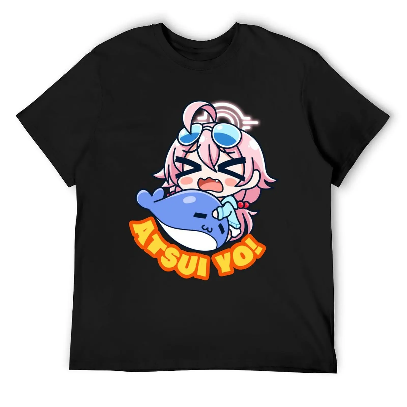 Футболка Atsui Yo Blue Archive Takanashi Hoshino по индивидуальному заказу летняя одежда больших