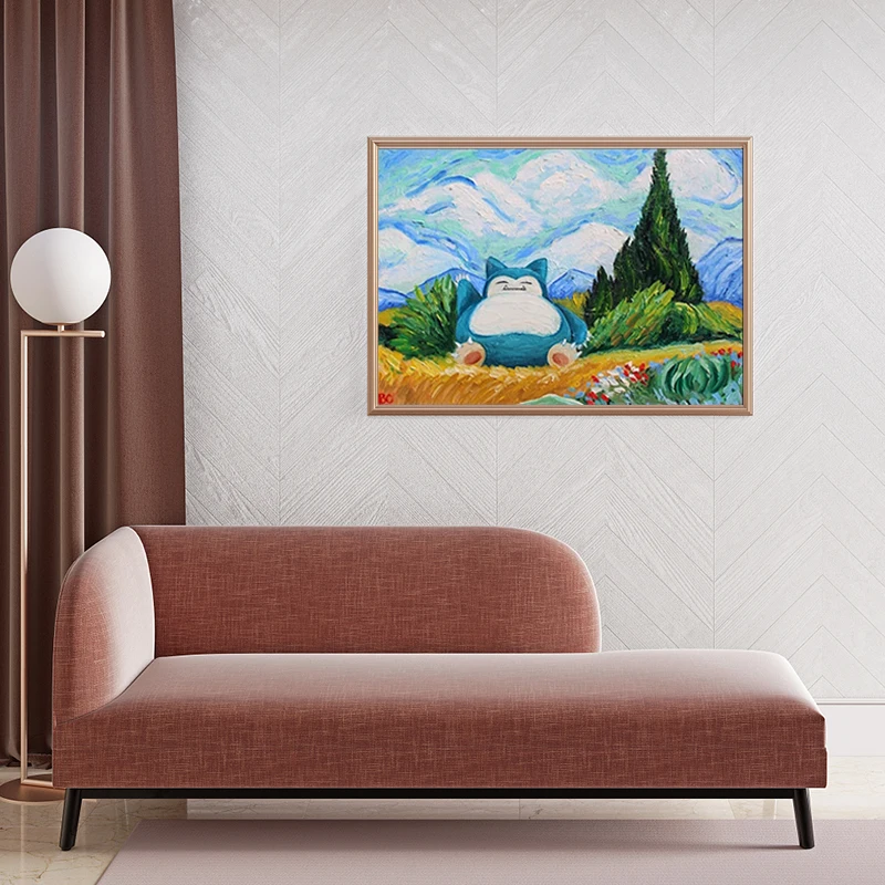 Фотообои с рисунком Ван Гога искусство на холсте фотообои картина изображением